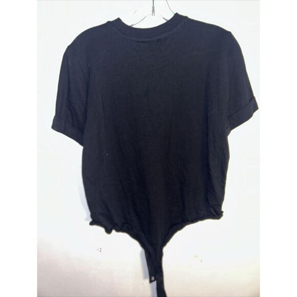 Danielle Bernstein X Macys Sp Black Sz M Shirt - Picture 5 of 6